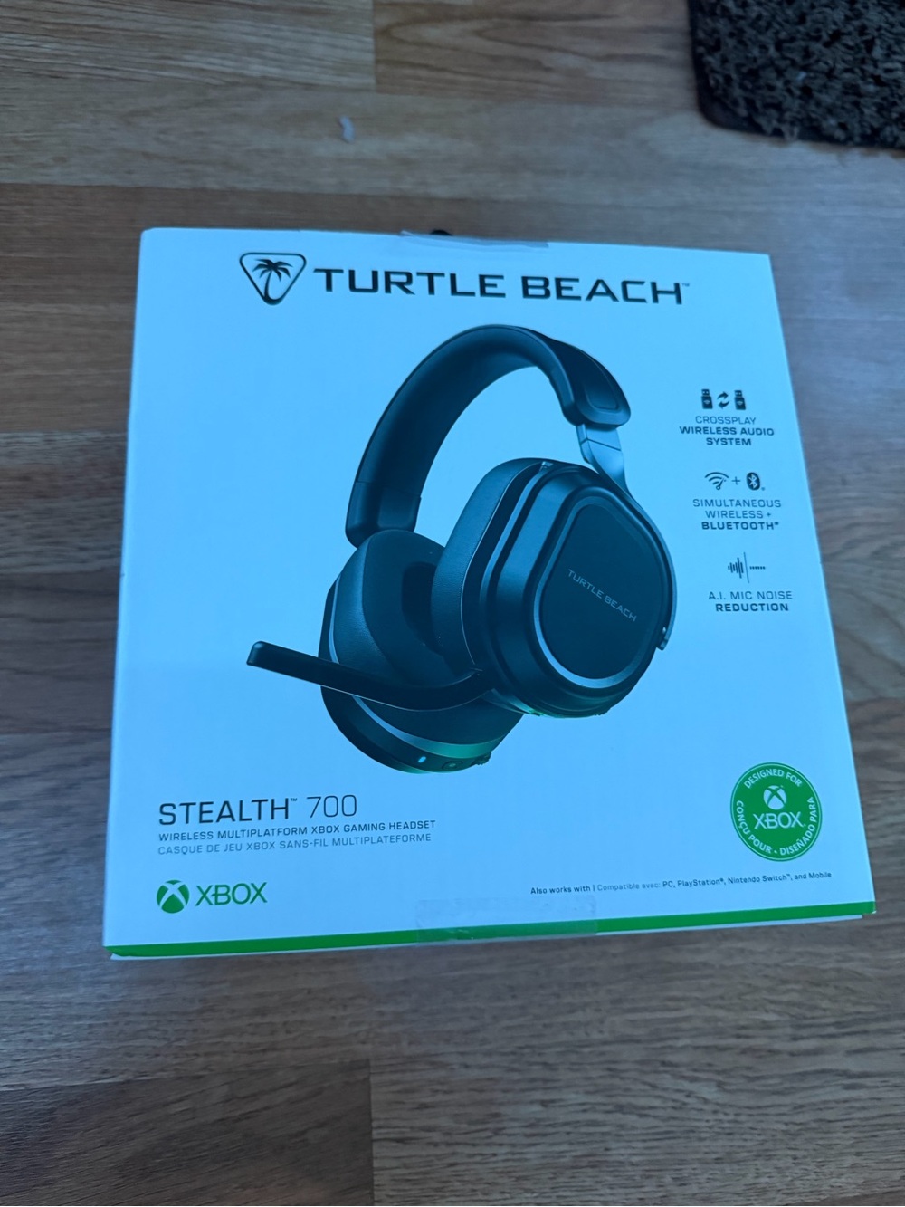 NEW SEALED Turtle Beach Stealth 700 Gen 3 Wireless Xbox Headset Black